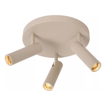 Lucide 22974/13/41 - GRADO spotlight 3xGU10/40W/230V beige