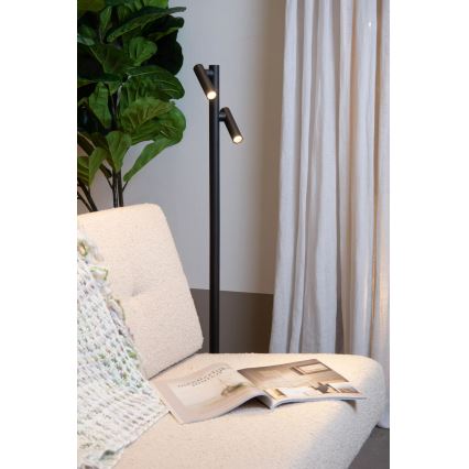 Lucide 27703/04/30 - LED Dimmable touch outdoor lamp ANTRIM 2xLED/2,2W/4V 400 mAh IP54 black