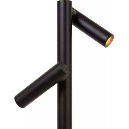 Lucide 27703/04/30 - LED Dimmable touch outdoor lamp ANTRIM 2xLED/2,2W/4V 400 mAh IP54 black