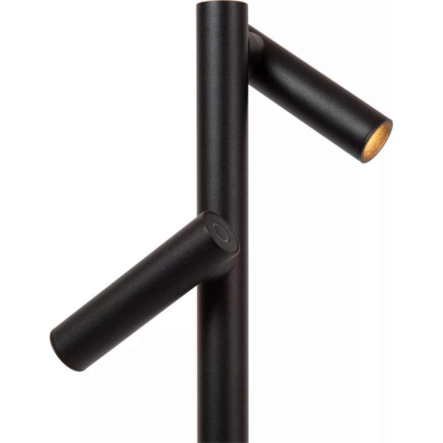 Lucide 27703/04/30 - LED Dimmable touch outdoor lamp ANTRIM 2xLED/2,2W/4V 400 mAh IP54 black