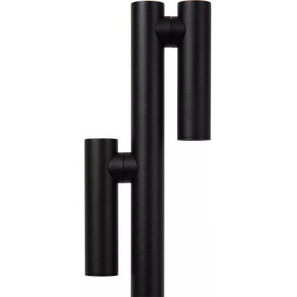 Lucide 27703/04/30 - LED Dimmable touch outdoor lamp ANTRIM 2xLED/2,2W/4V 400 mAh IP54 black