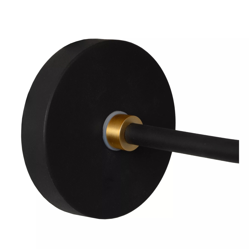 Lucide 30265/01/30 - Bathroom wall lamp BEREND 1xG9/33W/230V IP44 black