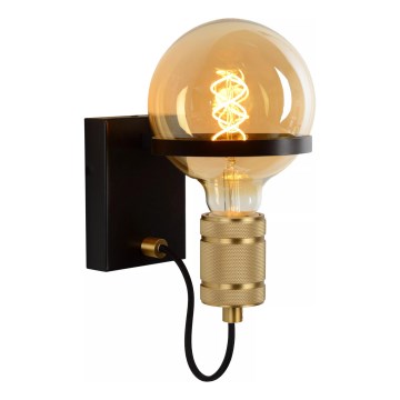 Lucide 30271/01/30 - Wall lamp OTTELIEN 1xE27/60W/230V black