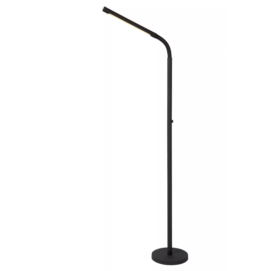 Lucide 36712/04/30 - LED Dimmable touch floor lamp GILLY LED/6W/230V 4000 mAh black