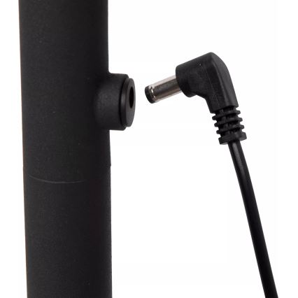 Lucide 36712/04/30 - LED Dimmable touch floor lamp GILLY LED/6W/230V 4000 mAh black