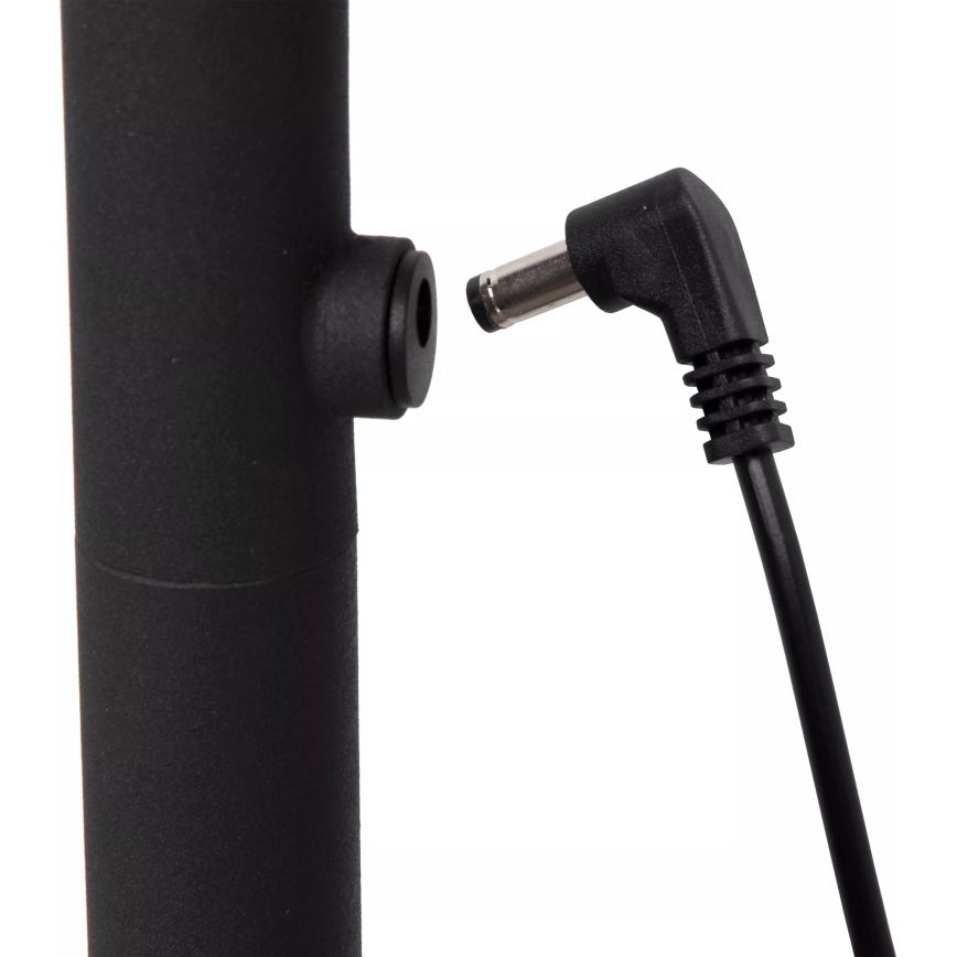 Lucide 36712/04/30 - LED Dimmable touch floor lamp GILLY LED/6W/230V 4000 mAh black