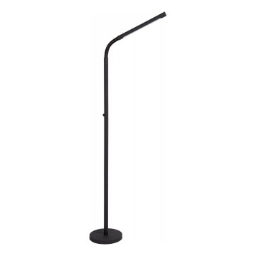 Lucide 36712/04/30 - LED Dimmable touch floor lamp GILLY LED/6W/230V 4000 mAh black