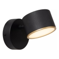 Lucide 44217/08/30 - LED Dimmable Wall Spotlight GIAN LED/9W/230V Black