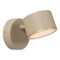 Lucide 44217/08/41 - GIAN LED Dimmable Wall-Mounted Spotlight LED/9W/230V, Black