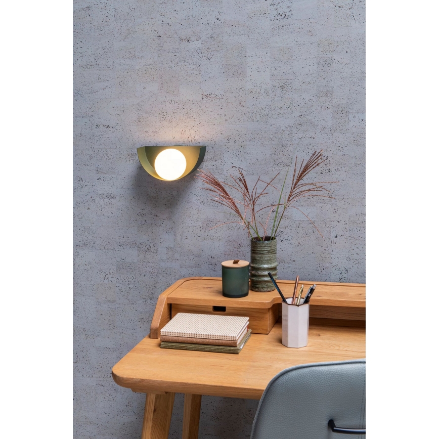 Lucide 45201/01/33 - Wall light BENNI 1xG9/28W/230V green