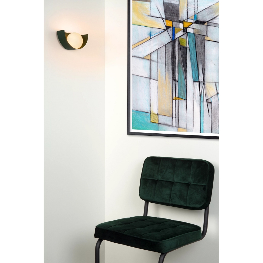 Lucide 45201/01/33 - Wall light BENNI 1xG9/28W/230V green