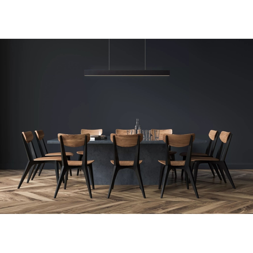 Lucide 45455/36/30 - LED Dimmable chandelier on a string RAYA LED/36W/230V 119 cm black
