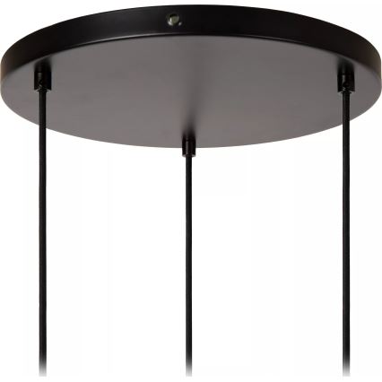 Lucide 45493/03/33 - Chandelier on a string MONSARAZ 3xE27/40W/230V green/beige
