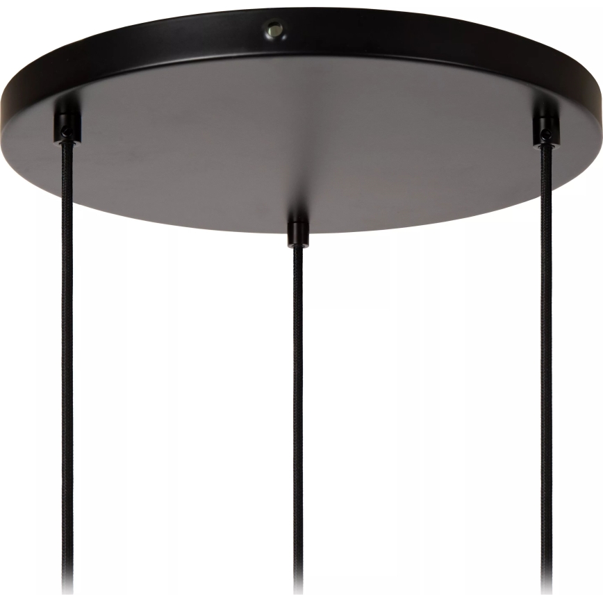 Lucide 45493/03/33 - Chandelier on a string MONSARAZ 3xE27/40W/230V green/beige