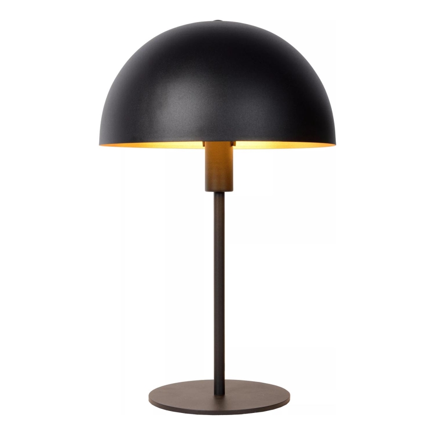 Lucide 45596/01/30 - Table lamp SIEMON 1xE14/25W/230V black
