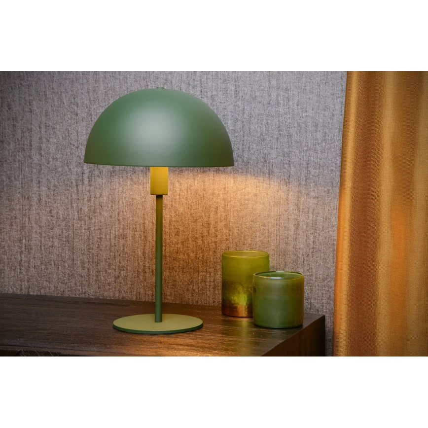 Lucide 45596/01/33 - Table lamp SIEMON 1xE14/25W/230V green
