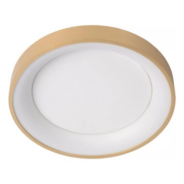 Lucide 46103/20/02 - LED Dimmable ceiling light VIDAL LED/20W/230V d. 28 cm gold
