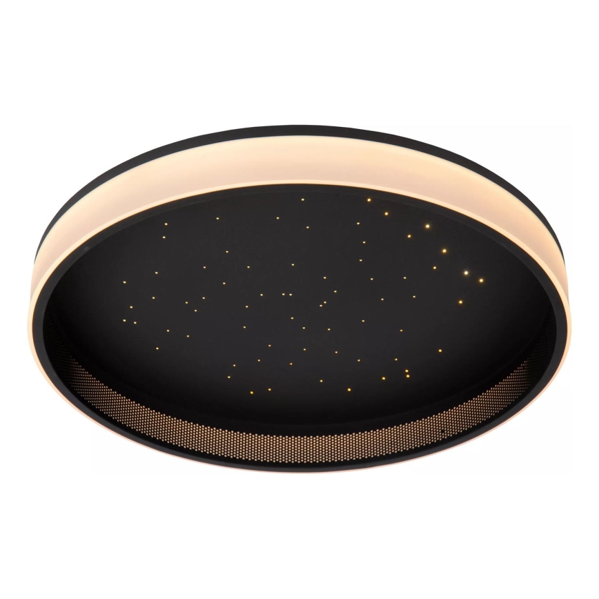 Lucide 71102/40/30 - LED Dimmable ceiling light ESTREJA LED/40W/230V 2500-3000K d. 40 cm black + remote control