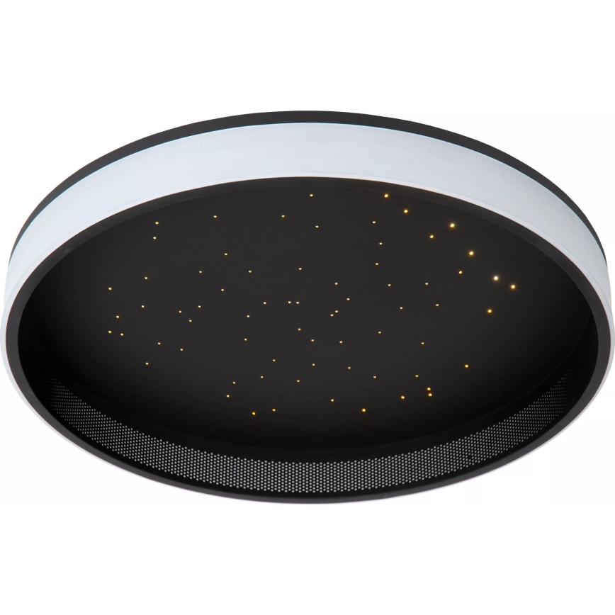 Lucide 71102/40/30 - LED Dimmable ceiling light ESTREJA LED/40W/230V 2500-3000K d. 40 cm black + remote control