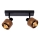 Lucide 77980/02/30 - Spotlight RAFA 2xE14/40W/230V black/bronze