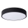 Lucide 79185/30/30 - LED Dimmable ceiling light UNAR LED/18W/230V d. 30 cm black