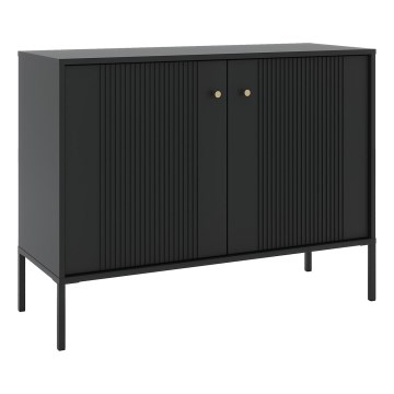 LUE Black Chest of Drawers