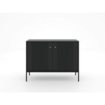 LUE Black Chest of Drawers