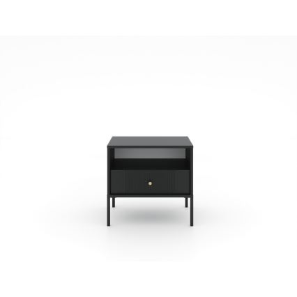 LUE Black Nightstand
