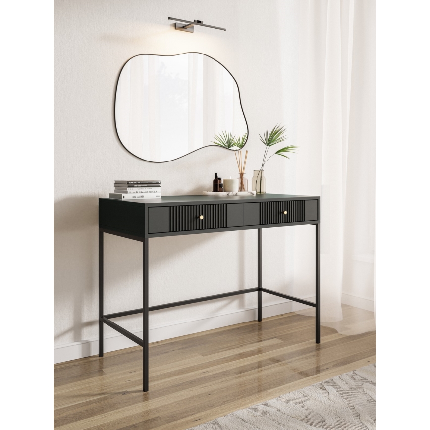 LUE Black Vanity Table