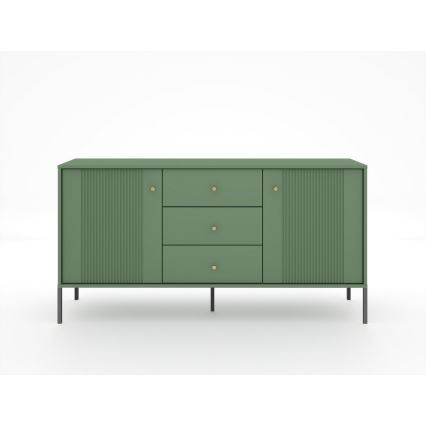 LUE Chest of Drawers — Green/Black