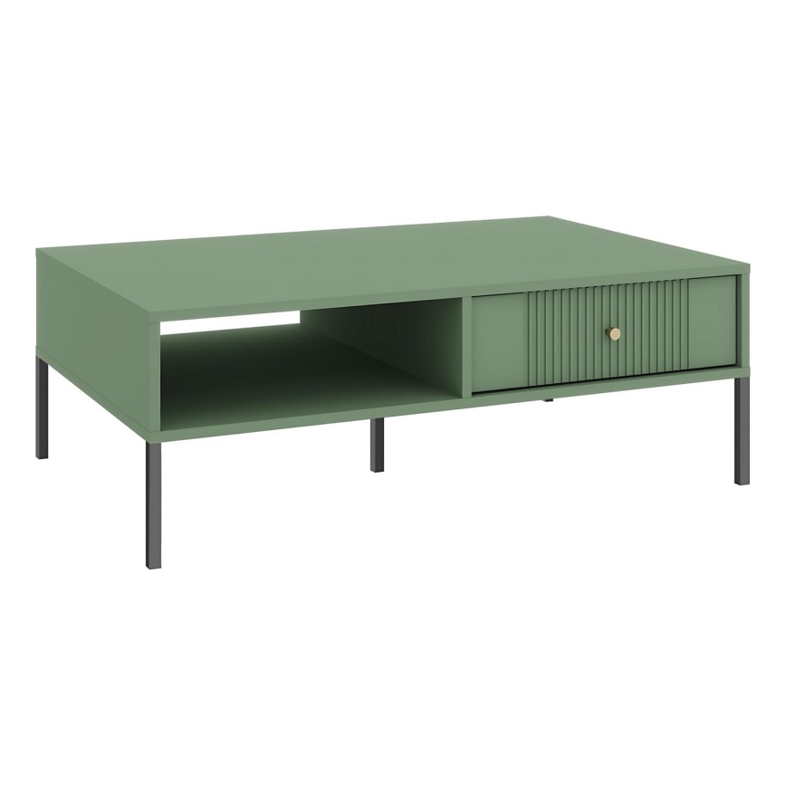 LUE Coffee Table, Green/Black