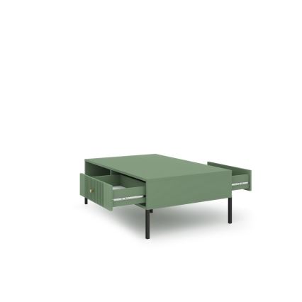 LUE Coffee Table, Green/Black