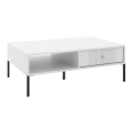 LUE Coffee Table, White/Black