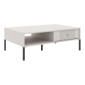 LUE Coffee Table — Beige/Black