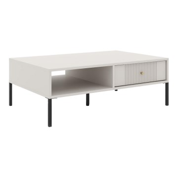 LUE Coffee Table — Beige/Black