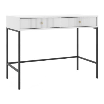 LUE Console Table 104 x 50 cm, White/Black