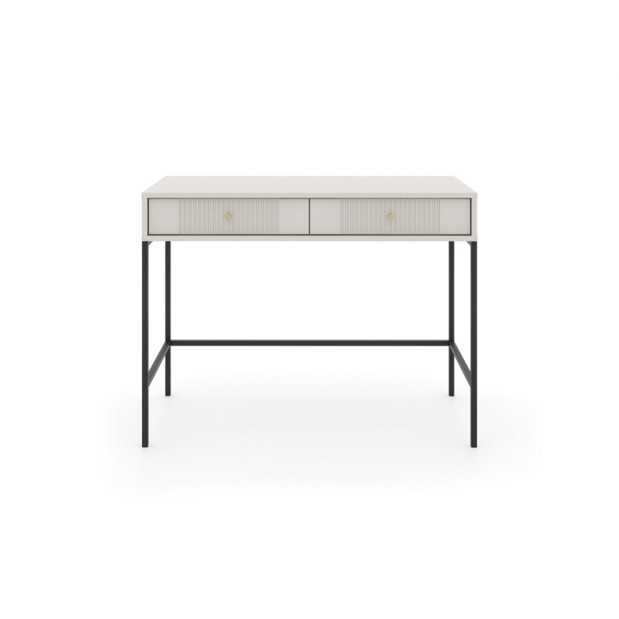 LUE Console Table, Beige/Black