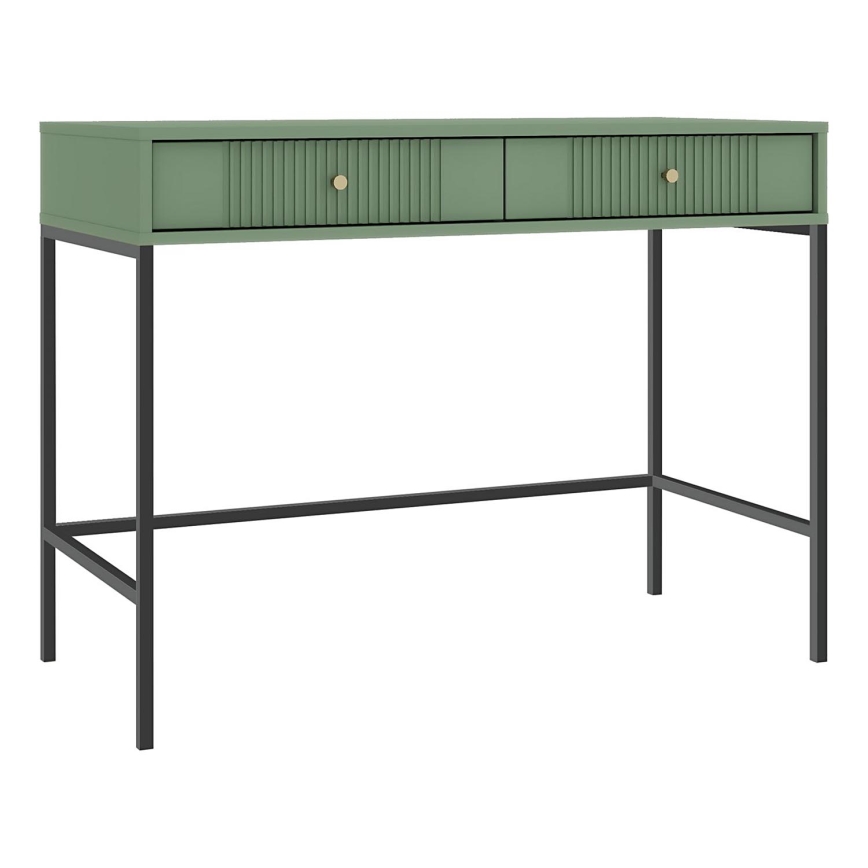 LUE Console Table - Green/Black