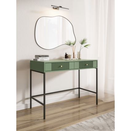 LUE Console Table - Green/Black