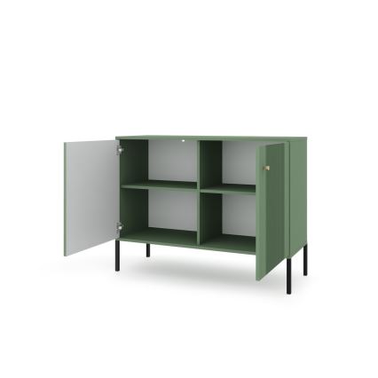 LUE dresser, green/black
