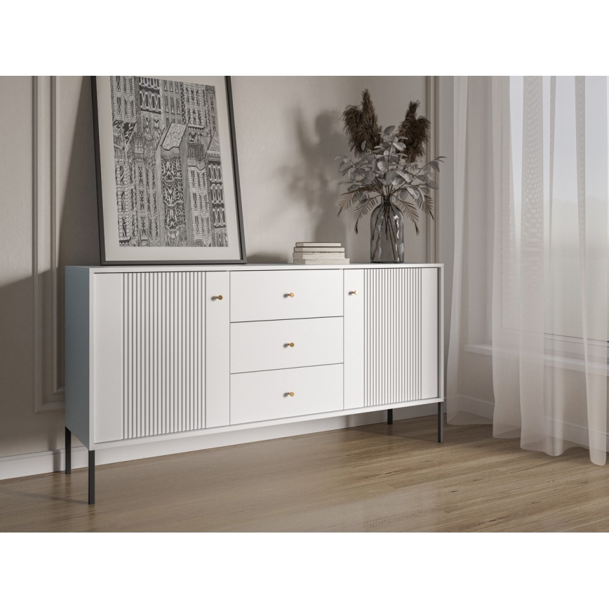 LUE Dresser White/Black
