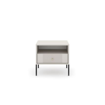 LUE Nightstand Beige/Black