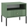 LUE Nightstand, Green/Black