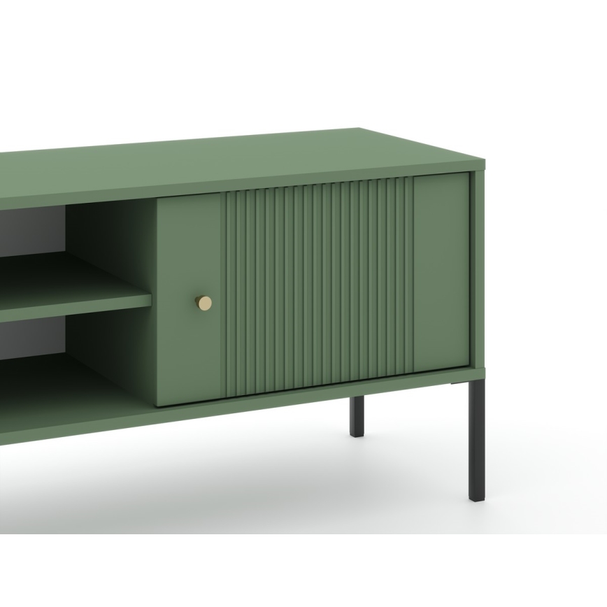 LUE TV Stand, Green/Black
