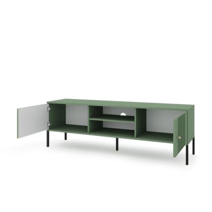 LUE TV Stand, Green/Black