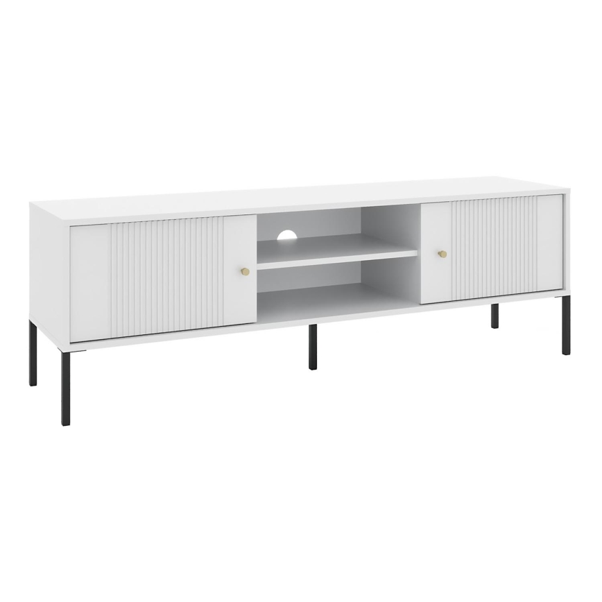 LUE TV Stand White/Black