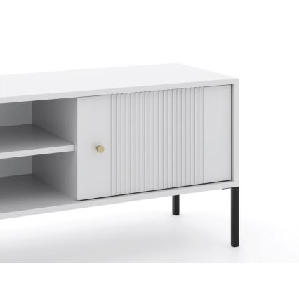 LUE TV Stand White/Black