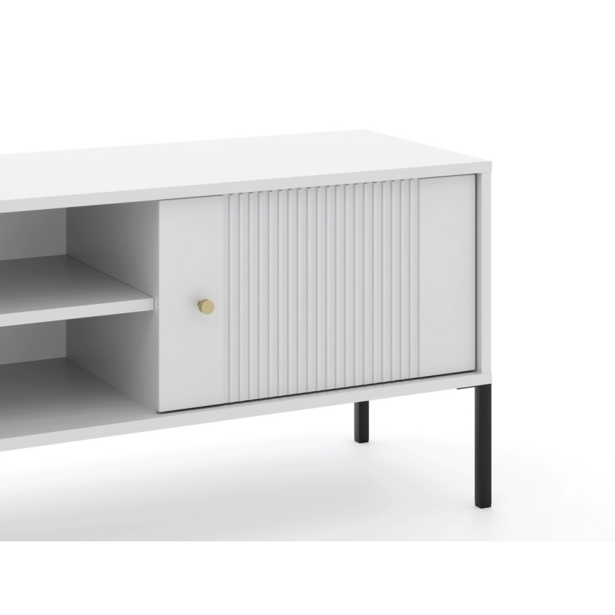 LUE TV Stand White/Black