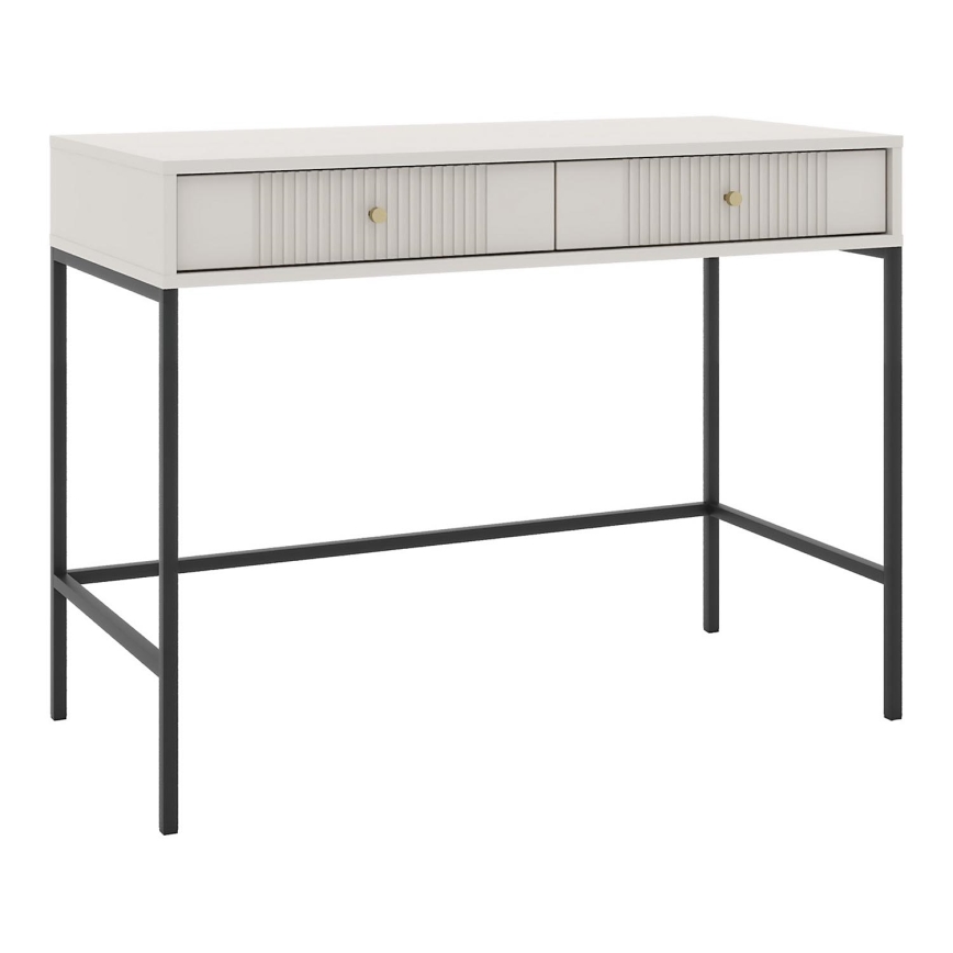 LUE Vanity Table — Beige/Black