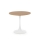 LUGI Dining Table Ø 80 cm Brown/White